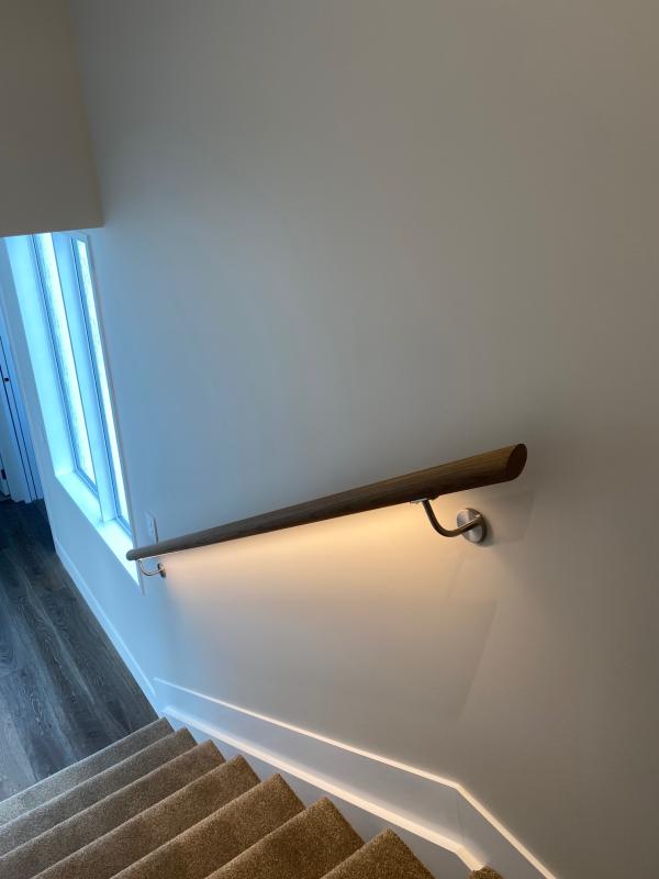 Round Handrail with LED