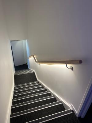 Handrail with lighting