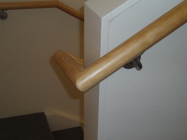 Round Pine Handrail